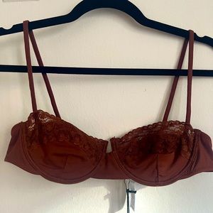 Brown weworewhat balconette bra